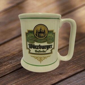 1981 Franklin Porcelain Mini Beer Tankard Wurzburger Hofbrau Stein Coffee Mug